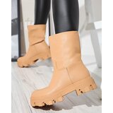 Resti Women's slip-on ankle boots with camel Mekira insulation - Footwear | ePonuda.com