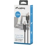 Lanberg CA-USBA-15CU-0010-BK kabel USB 1m 2.0 USB A->USB-B Black | shoptok.hr