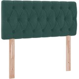  s od storage s uzglavljem Tamnozelena 90 x 190 cm Baršun | shoptok.hr