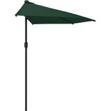Balkonski suncobran s aluminijskom šipkom 300 x 155 cm zeleni | shoptok.hr