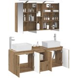  Set ormarića za kupaonicu 4 kom. Hrast artisan | shoptok.hr