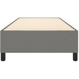  Okvir za krevet s oprugom tamnosivi 90x200 cm od tkanine | shoptok.hr