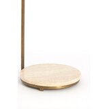 Light & Living Okrugao pomoćni stol s kamenom pločom stola ø 26 cm Leda – | shoptok.hr