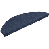  Samoljepljivi otirači za stepenice 15 kom 65x22,5x3,5 cm plavi | shoptok.hr
