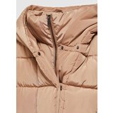 Marisse Quilted Jacket With Hood, Dark Beige | ePonuda.com