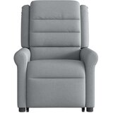 vidaXL Naslonjač na podizanje od tkanine svjetlosivi | shoptok.hr