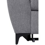 MID.YOU KOTNA SEDEŽNA GARNITURA, velur temno siva | Shoptok.si