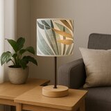  ONLI - Stona lampa FLORA 1xE27/22W/230V 28 cm zelena/zlatna | Eponuda.com