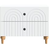  Noćni ormar Bijela 62 x 34,5 x 48 cm Konstruirano drvo | shoptok.hr