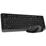 A4Tech fg1010 fstyler Wireless Combo USB YU sivi set Cene