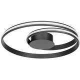  Redo 01-4359 - LED prigušiva stropna svetiljka TORSION LED/40W/230V crna | Eponuda.com