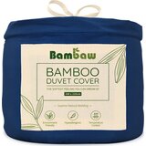 Bambaw prevleka za odejo iz bambusa 240 x 220 cm - blue navy | Shoptok.si