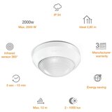 Steinel 006532 - spoljašnji senzor pokreta IS360-3 beli IP54 | Eponuda.com