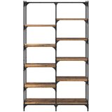 vidaXL Polica Staro drvo 100 x 32 x 170 cm Konstruirano drvo | shoptok.hr