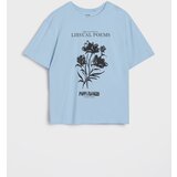 Sinsay Pamučna majica kratkih rukava s cvjetnim printom | shoptok.hr