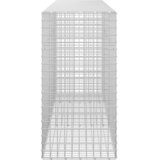  Gabion s 5 mm žicom i mrežom 5x5 cm 250x50x100 cm | shoptok.hr