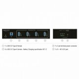 Delock Hub USB 3.0 4xA DIN 15kV ESD zaščita 63309 | Shoptok.si