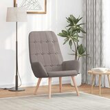  Opuštajuća fotelja od tkanine boje taupe | shoptok.hr