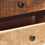 vidaXL Komoda 85x30x80 cm robusten mangov les | Shoptok.si