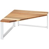 Wenko 53026100 - Polica LOUISA 30x30 cm bela/braon | Eponuda.com