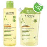 A-derma exomega control ulje, 500 ml + exomega control ulje, 500 ml Cene