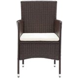  Vrtna jedilna garnitura 3-delna rjava, (20703802) | Shoptok.si