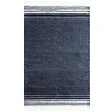 tamnoplavi dvostrani vanjski tepih od reciklirane plastike Civil, 80 x 180 cm