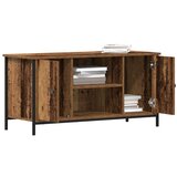 TV Omara Stari Les 100x40x50 cm Inženirski Les in Jeklo | Shoptok.si
