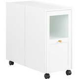 SoBuy nizka omarica, omara s kolesi, večnamenska omara FBT150-W, (22108507) Cene