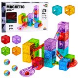 Magnetic Construction Blocks Cubes Ball Track Colorful 33 pcs. Cijene
