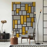  XXL slika - Piet Mondrian – Composition with Grid 39 133x200 | shoptok.hr