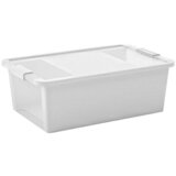 Kis Zaboj za shranjevanje KIS Bi Box M (26 l, bele barve, s pokrovom) Cene