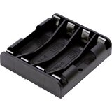 MPD BK-1264-PC8 nosilec baterij 4x Micro (AAA) spajkalni priklop (D x Š x V) 53 x 49 x 12 mm, (20635870) | Shoptok.si