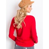 BASIC Feel Good Blouse-RV-BZ-5121.25P-red | Shoptok.si