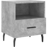 vidaXL Noćni ormarići 2 kom boja betona 40x35x47 5cm konstruirano drvo | shoptok.hr