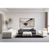 Atelier Del Sofa sofa trosed puffy 3 plain anthracite | ePonuda.com
