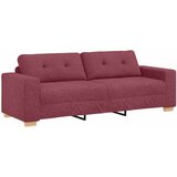 SOFA 3 pcs Vjetrovita Crvena 221 x 80 x 80 cm Platnasta tkanina | Eponuda.com