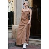 Madmext Dress - Brown - Basic Cene