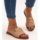 Gemre Beige Buckled Sandals Mariza | shoptok.hr
