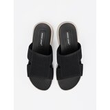 Sergio Leone Women's black platform flip flops by | Shoptok.si