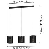 Eglo 43796 - visilica na kablu manby 3xE27/40W/230V | Eponuda.com