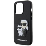  originalen karl lagerfeld ovitek KLHCP14LSANKCPK za iphone 14 pro črna zaščita - iml nft full bodies | Shoptok.si
