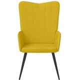  Stolica za opuštanje boja senfa baršunasta | shoptok.hr