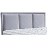 MID.YOU POSTELJA BOXSPRING 160 cm x 200 cm , tekstil siva | Shoptok.si