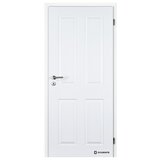 DOORNITE Sobna vrata Odysseus (748 x 2.000 mm, Smer odpiranja: Levo, Bela, Satje) | Shoptok.si