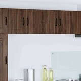 Kuhinjske stenske omare 2 pcs Rjav hrast 60 x 31 x 40 cm, (5000131526) | Shoptok.si