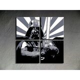  Ročno izdelana slika POP Art STAR WARS 4-delna (POP ART slike) | Shoptok.si