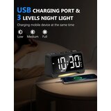 MESQOOL vibracijska digitalna budilka z USB polnjenjem | Shoptok.si