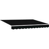  Električni zložljiv senčnik Črna 3,5 x 2,5 m, (5000206213) | Shoptok.si