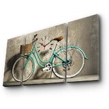 ClockArt stenska ura Bike, 84 x 45 cm Cene